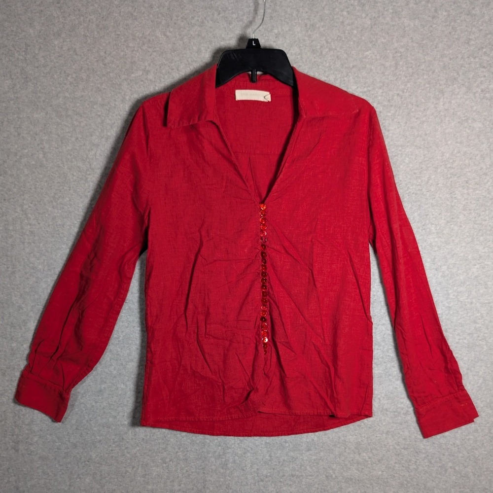Cris Barros Womens Top Size 36 Small Resortwear Brazilian Fashion Designer